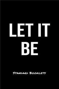 Let It Be Standard Booklets