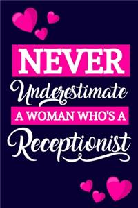 Never Underestimate A Woman Who's A Receptionist
