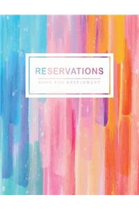 Reservations Book for Restaurant