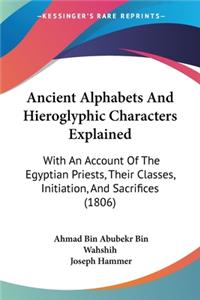 Ancient Alphabets And Hieroglyphic Characters Explained