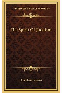 The Spirit of Judaism