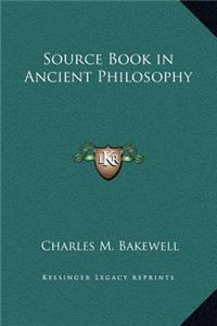 Source Book in Ancient Philosophy