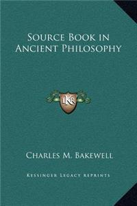 Source Book in Ancient Philosophy