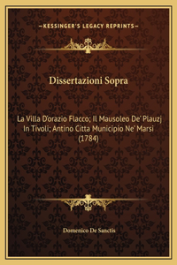 Dissertazioni Sopra