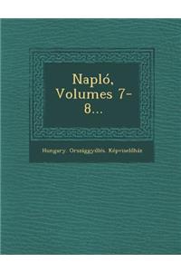 Napló, Volumes 7-8...