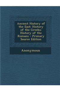 Ancient History of the East