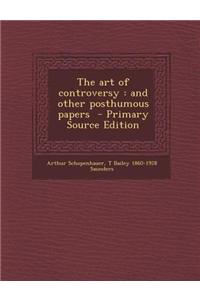 The Art of Controversy