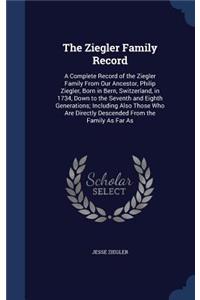 Ziegler Family Record