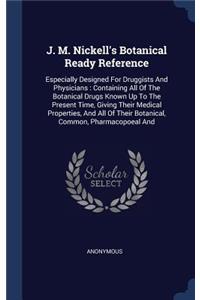 J. M. Nickell's Botanical Ready Reference