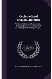 Cyclopædia of English Literature