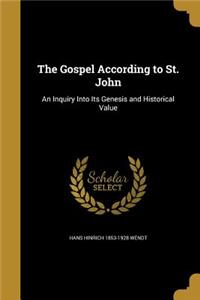 The Gospel According to St. John