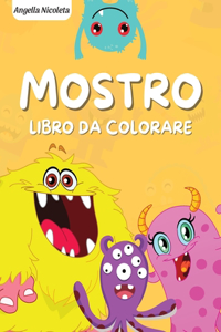 Mostro Libro da colorare