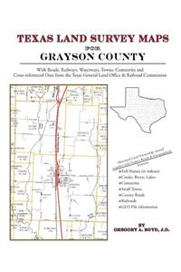 Texas Land Survey Maps for Grayson County