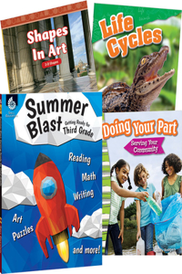 Learn-At-Home Third Grade 4-Book Set