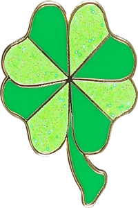 Shamrock Hard Enamel Pin (Cloisonne Pin)