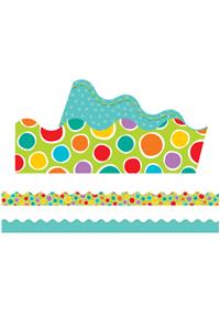 Fresh Sorbet Scalloped Bulletin Board Borders