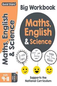 Gold Stars Maths, English & Science Big Workbook Ages 9-11 Key Stage 2
