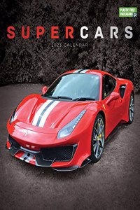 Supercars Square Wall Calendar 2023