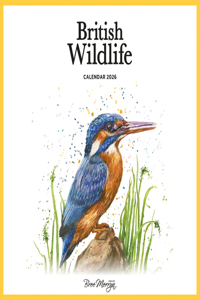 2026 Bree Merryn British Wildlife Wall Calendar