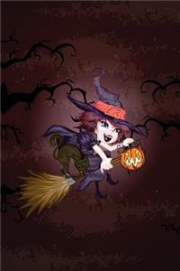 The Impish Witch Grid Notebook
