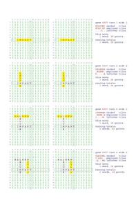 Fifty Scrabble Box Scores Games 4301-4350