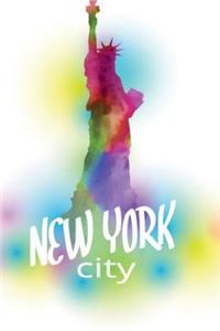 New York Notebook & Journal. Productivity Work Planner & Idea Notepad