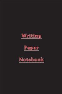 Writing Paper Notebook