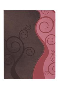 Apologetics Study Bible For Students, Espresso/Coral