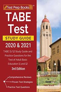 TABE Test Study Guide 2020 and 2021