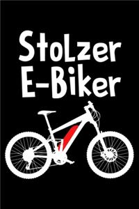 STOLZER E-BIKER Notizbuch