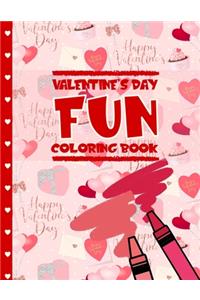 Valentine's Day Fun Coloring Book