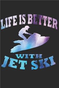 Jet Ski Notizbuch