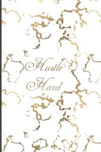 hustle hard Marble notebook Self-Exploration