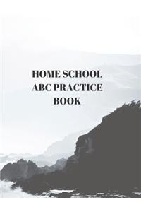 Home School ABC Practice Book