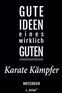 Notizbuch für Karate Kämpfer
