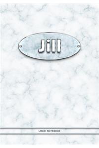 Jill - Lined Notebook