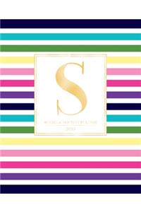 Weekly & Monthly Planner 2020 S