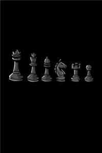 Black chess pieces