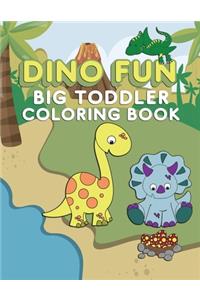 Dino Fun Toddler Coloring Book