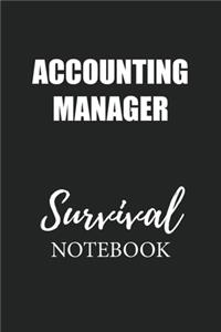 Accounting Manager Survival Notebook