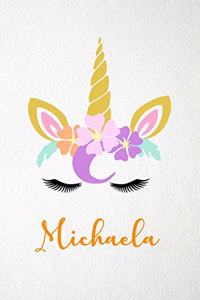 Michaela A5 Lined Notebook 110 Pages