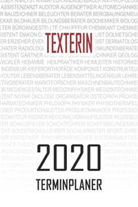 Texterin - 2020 Terminplaner