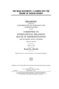 The Iraqi documents