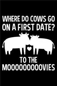 Where Do Cows Go On A First Date? To The Mooooovies