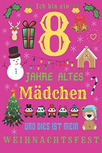 Ich bin ein 8 Jahre altes Mädchen und dies ist mein Weihnachtsfest