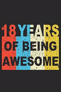 18 Years Of Being Awesome