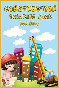 Construction Coloring Book for Kids