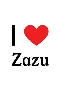I Love Zazu: Zazu Designer Notebook