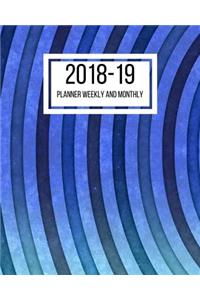 2018-19 Planner Weekly and Monthly