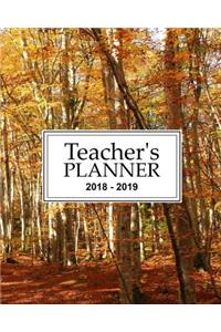 Teacher's Planner 2018 - 2019